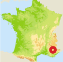 Situation sur la carte de France